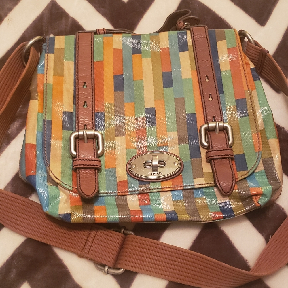 Fossil Key-fer Crossbody Purse
